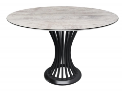 Стол Голд 1200 мм Винтажная сосна/опоры черный