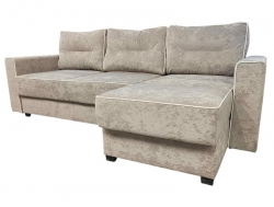 Диван угловой Гранд-23 НПБ ткань Genezis-06 бежевый