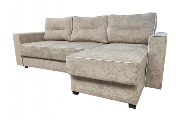 Диван угловой Гранд-23 НПБ ткань Genezis-06 бежевый