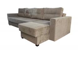 Диван угловой Гранд-24 НПБ ткань Genezis-06 бежевый