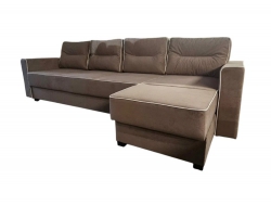 Диван угловой Гранд-24 НПБ ткань Monaco-2 светло-коричневый