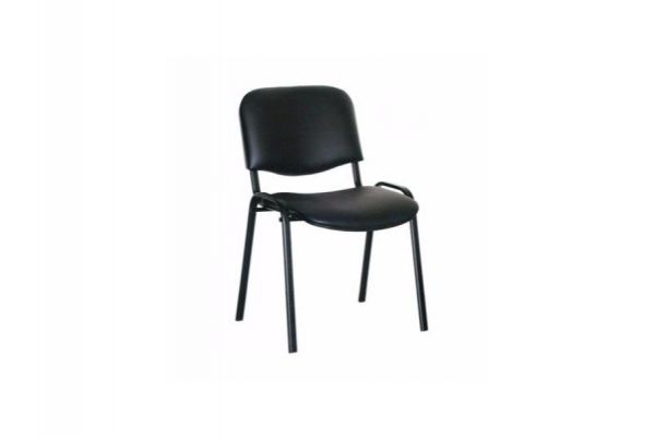 Стул офисный Iso black V4 кожзам