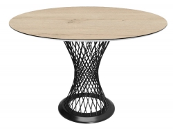 Стол Калипсо 1200 мм Дуб каньон/опоры черный