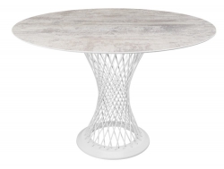 Стол Калипсо 1200 мм Винтажная сосна/опоры белый