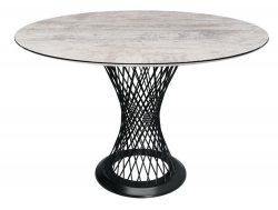 Стол Калипсо 1200 мм Винтажная сосна/опоры черный