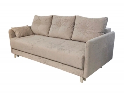 Диван Комфорт-5 НПБ узкие подлокотники высокие ножки Nevada-06 светло бежевый