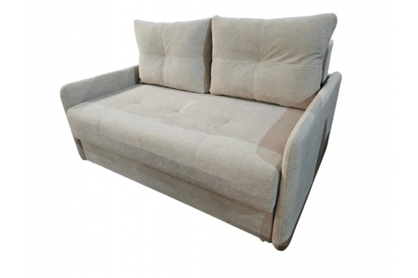 Диван Комфорт-7 БД 1400 узкий подлокотник Hope-003 светло-бежевый