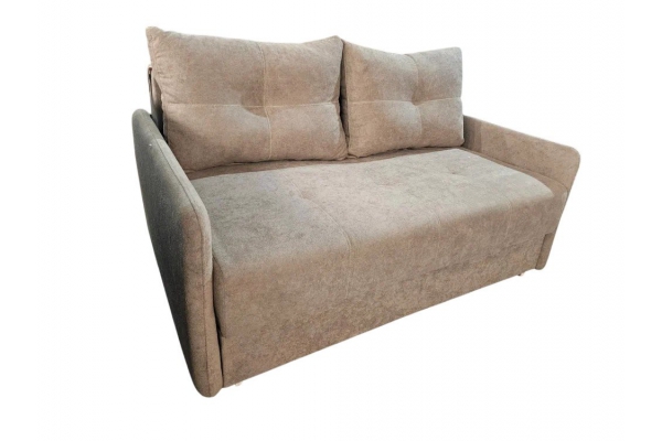 Диван Комфорт-7 БД 1400 узкий подлокотник Comfort-03 бежевый