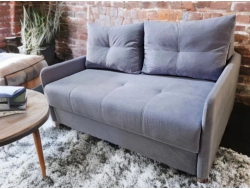 Диван Комфорт-7 БД 1400 узкий подлокотник Glory-28 светло-фиолетовый