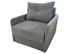 Кресло Комфорт-7 МД 700 НПБ узкий подлокотник Connect-83 темно-серый