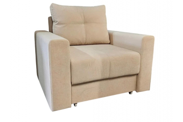 Кресло Комфорт-7 МД 700 НПБ широкий подлокотник ткань Luma-03 бежевый