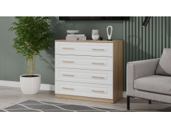 Комод «Сэнди» - 211.001.000 Вяз благородный, Белый