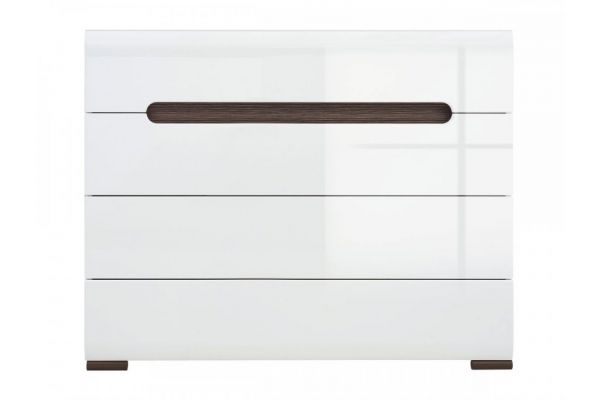 Комод S205-КОМ 4S/8/11 Ацтека белый
