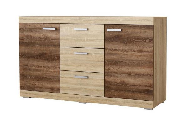 Комод Соната КС-1500 дуб сонома светлый/дуб сокраменто