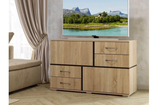 Комод Дортмунд Дуб Сонома