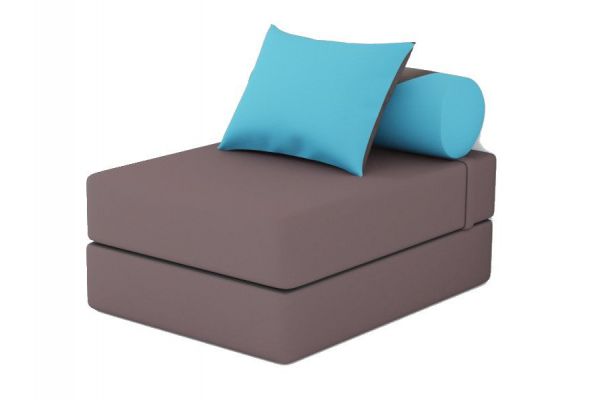 Кресло-кровать Коста Dimrose azure chocolate