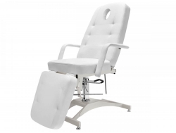Кресло косметологическое Гармония-1 гидравлика Люкс-2 белый