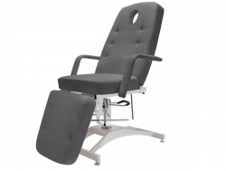 Кресло косметологическое Гармония-1 гидравлика Люкс-2 серый