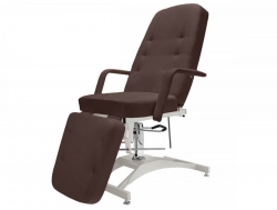 Кресло косметологическое Гармония-1 гидравлика Люкс-1 шоколадный