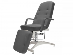 Кресло косметологическое Гармония-1 гидравлика Люкс-1 серый