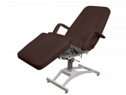 Кресло косметологическое Гармония-1 Maxi гидравлика стандарт шоколадный