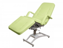 Кресло косметологическое Гармония-1 Maxi гидравлика стандарт зеленый