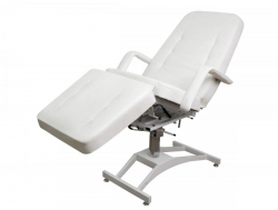 Кресло косметологическое Гармония-1 Maxi гидравлика Люкс-1 белый
