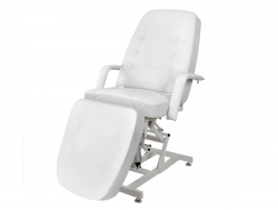 Кресло косметологическое Гармония-2 гидравлика Люкс-1 белый