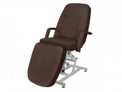 Кресло косметологическое Гармония-2 гидравлика Люкс-1 шоколадный