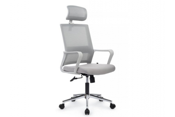 Кресло Mint RCH M1029HWE серый пластик