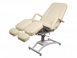 Кресло педикюрное Гармония-1 Maxi гидравлика стандарт бежевый