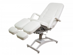 Кресло педикюрное Гармония-1 Maxi гидравлика стандарт белый