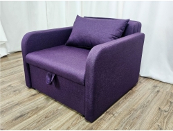 Кресло-кровать Некст Комфорт с подлокотниками Neo Plum