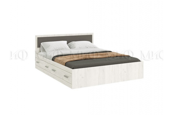 Кровать 1600 с ящиками Фиеста NEW