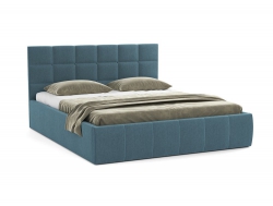 Кровать Диана 1600 Н1010 жаккард деним