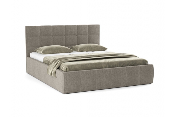 Кровать Диана 1600 Н1010 жаккард дым