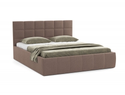Кровать Диана 1400 Н1010 жаккард корица