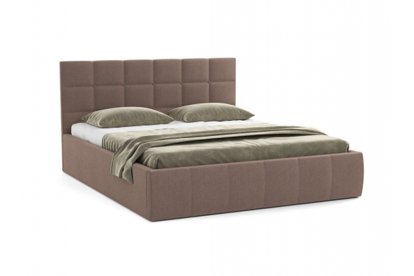 Кровать Диана 1600 Н1010 жаккард корица
