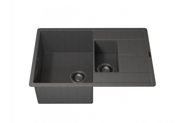 Кухонная мойка Uperwood Quartz UPD-05-03 серая матовая