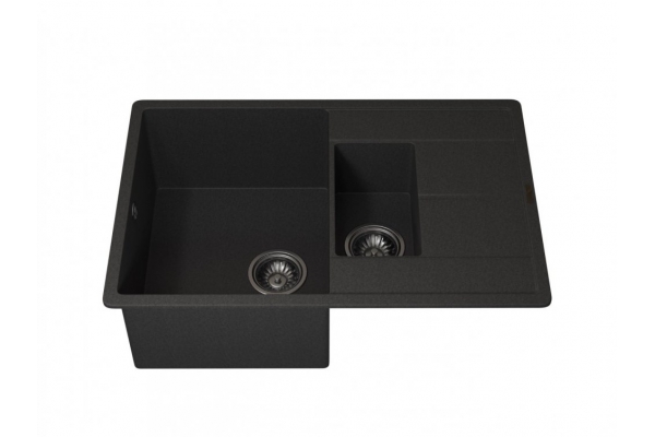 Кухонная мойка Uperwood Quartz UPD-05-04 черная матовая