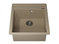 Кухонная мойка Uperwood Quartz UPD-07-02 бежевая матовая