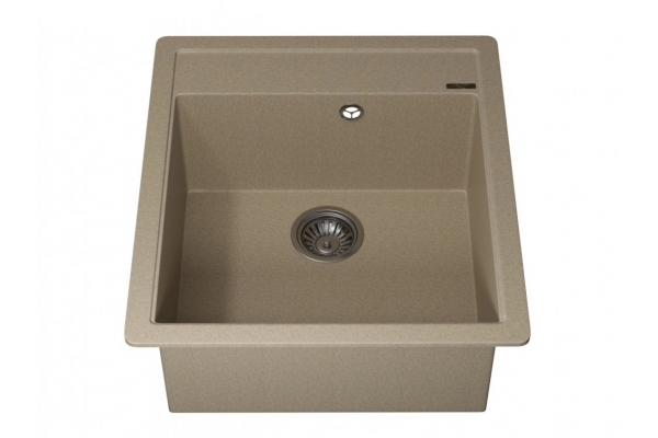 Кухонная мойка Uperwood Quartz UPD-07-02 бежевая матовая