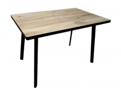 Стол раздвижной Лэнд дуб флагстафф/черный