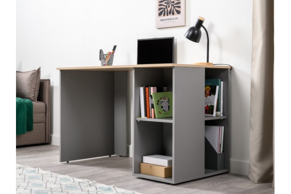 Стол письменный 12.163 Лайт Серый Шифер