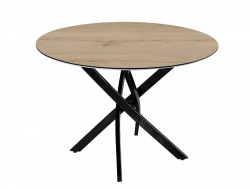 Стол Нераздвижной Лофт-22 900 мм Дуб Каньон/опоры черные