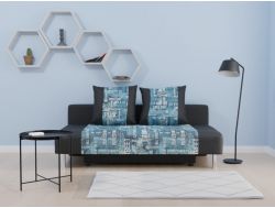 Диван прямой Марлин central denim