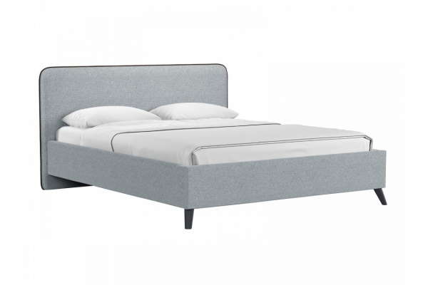 Кровать 1400 с основанием Миа арт. Bravo grey