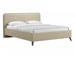 Кровать 1400 с основанием Миа арт. Bravo light brown