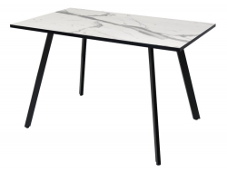 Стол Олимп-2 каркасный 1200*700 мм Мрамор белый