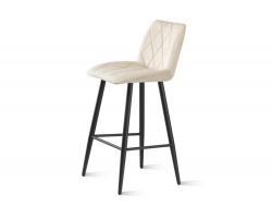 Стул Омега Полубарная Текстиль LEONARDO 02 (светло-бежевый)